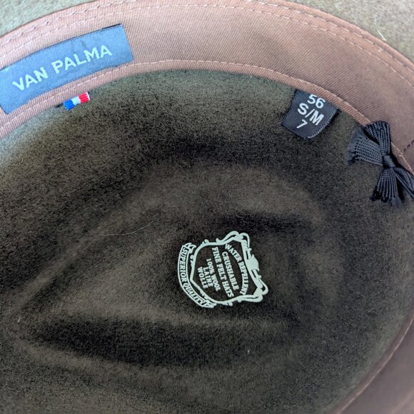 Van Palma and Topshop Fine Felt Fedora Hats Size S/M NWOT - Picture 4 of 14